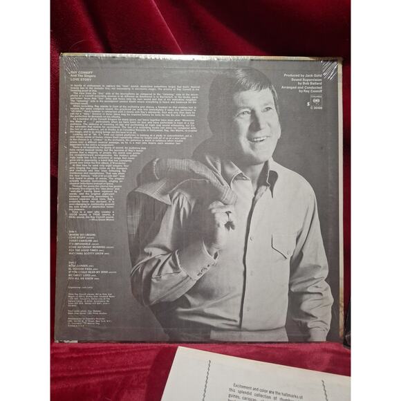 Ray Conniff Vinyl Lot (3) Love Story NM & Godfather EX- Both Shrink, Coffee VG+ - Picture 6 of 8